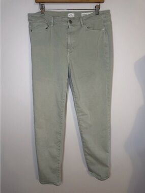 J. Jill Boyfriend Straight Leg Ankle
Jeans Women's Size 14 Light Green